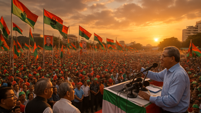 Bangladesh Election Campaign Intensifies as Parties Rally for Democratic Restoration