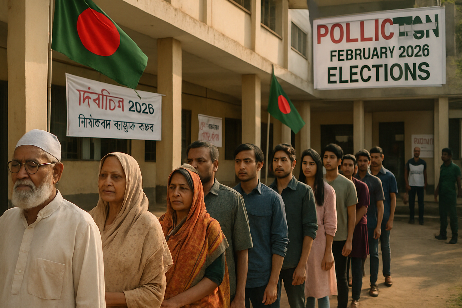Bangladesh Votes in Historic Elections Following Gen Z Uprising That Toppled Sheikh Hasina