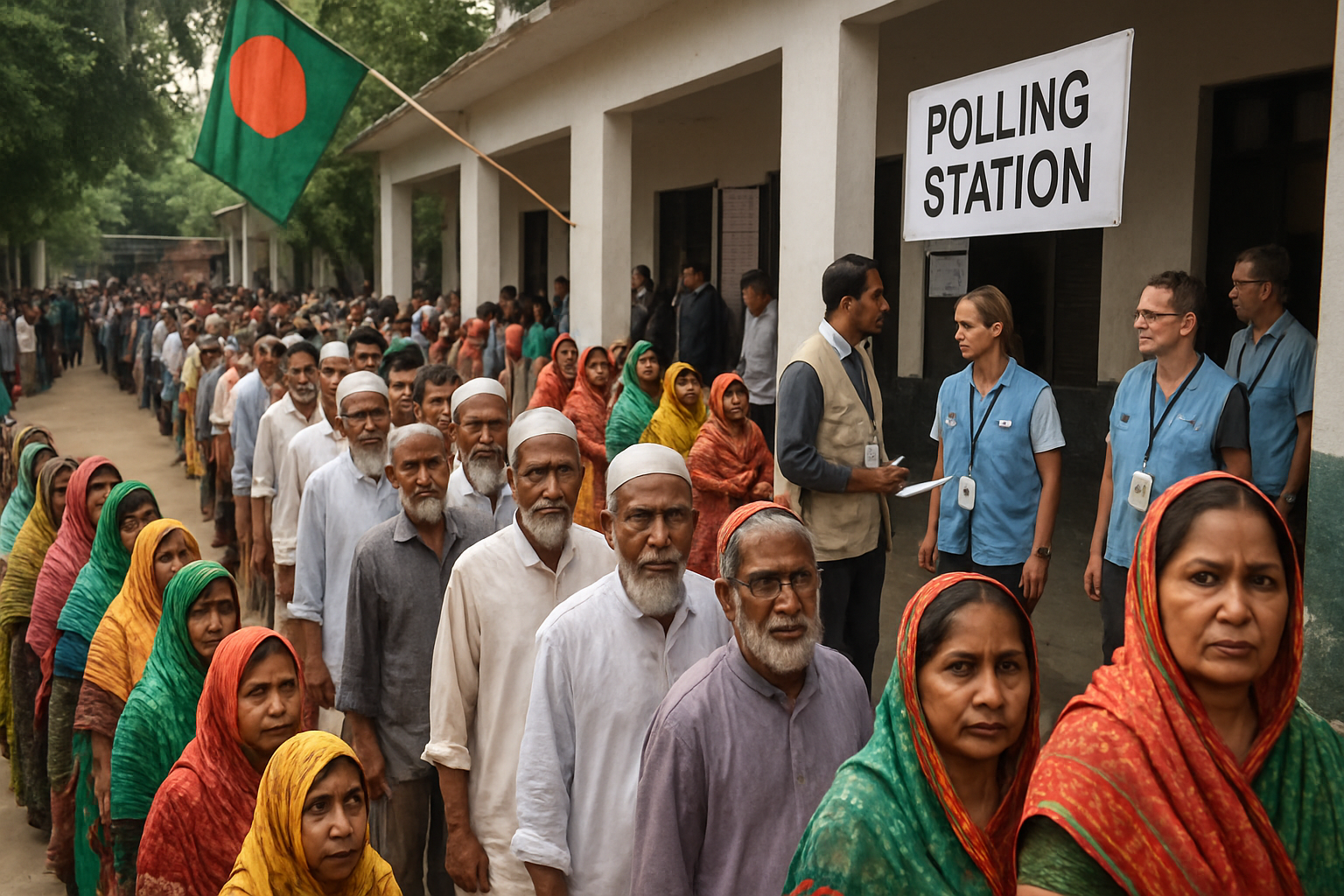 Bangladesh Holds Historic First Free Election in 17 Years After Gen Z Uprising