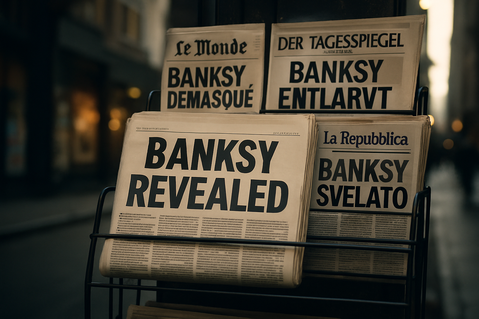 Reuters Investigation Claims to Have Identified Elusive Street Artist Banksy After Decades of Mystery