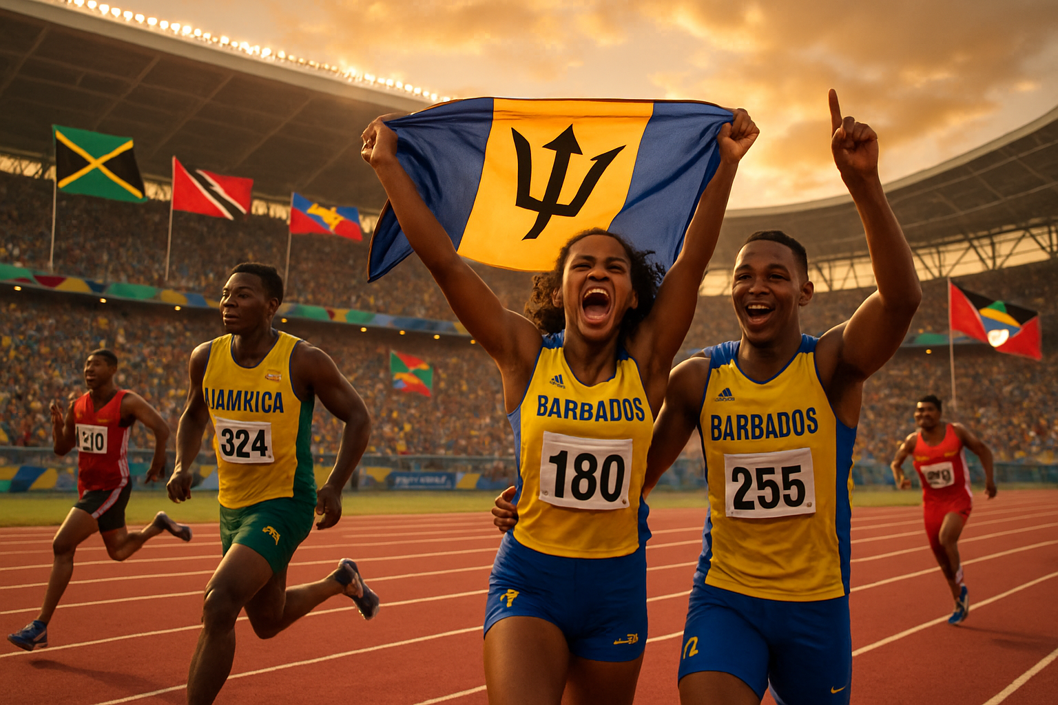 Barbados Athletes Return Home as Heroes After Record-Breaking CARIFTA Championships Performance