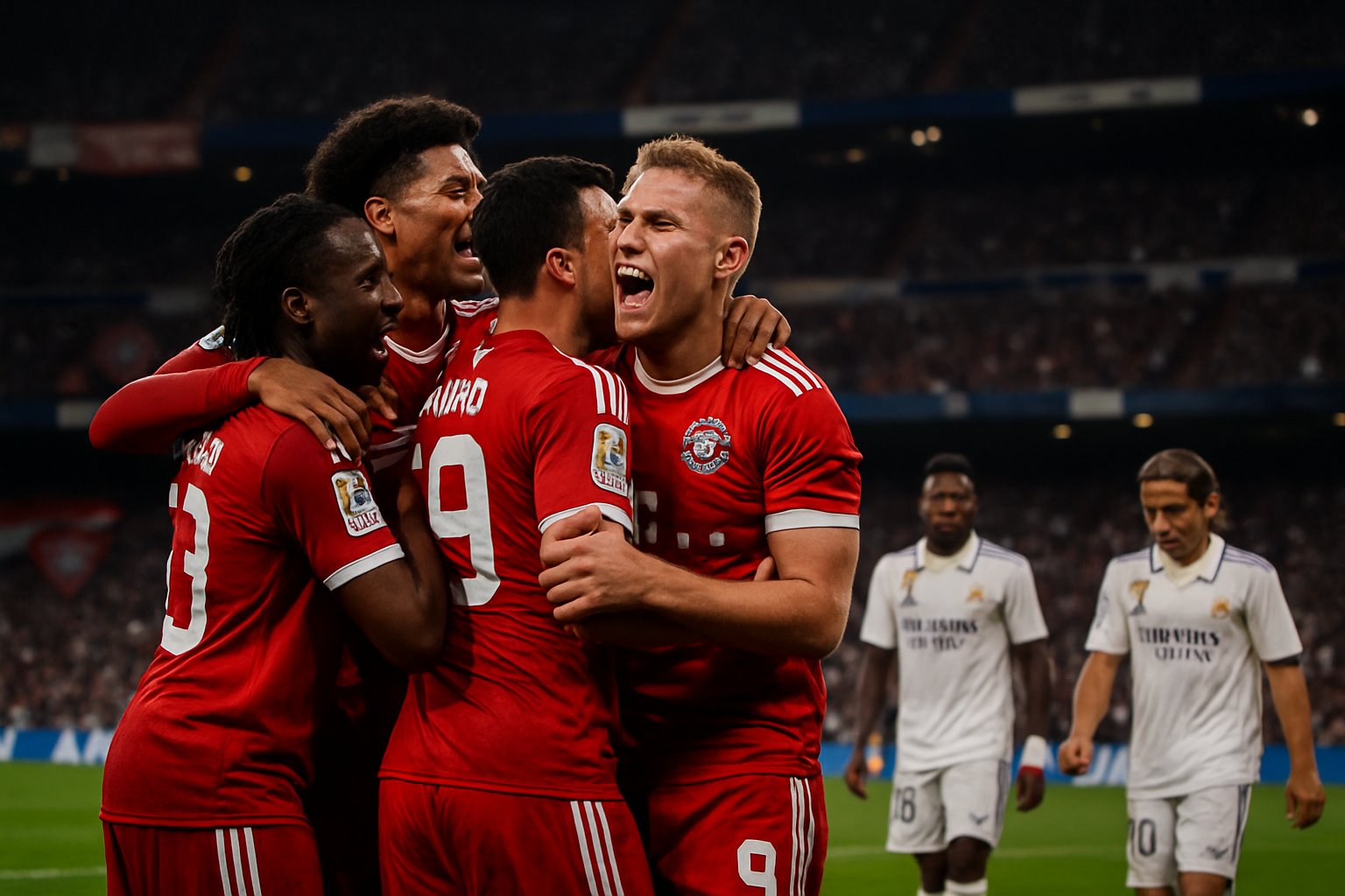 Bayern Munich Stuns Real Madrid 2-1 at Bernabéu to Take Champions League Quarter-Final Advantage