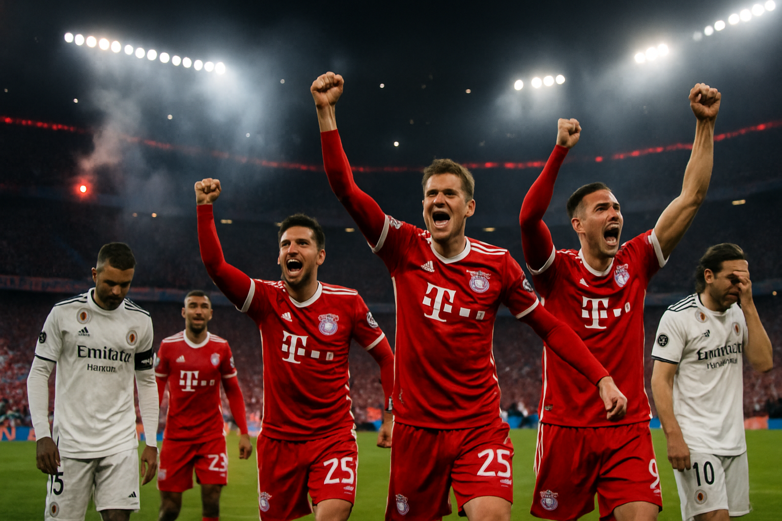 Bayern Munich Edge Real Madrid 4-3 in Epic Champions League Quarter-Final Thriller