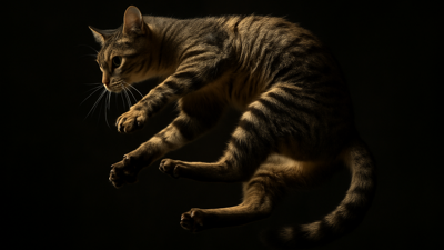 Belgian Scientists Unlock Ancient Mystery: How Cats Always Land on Their Feet