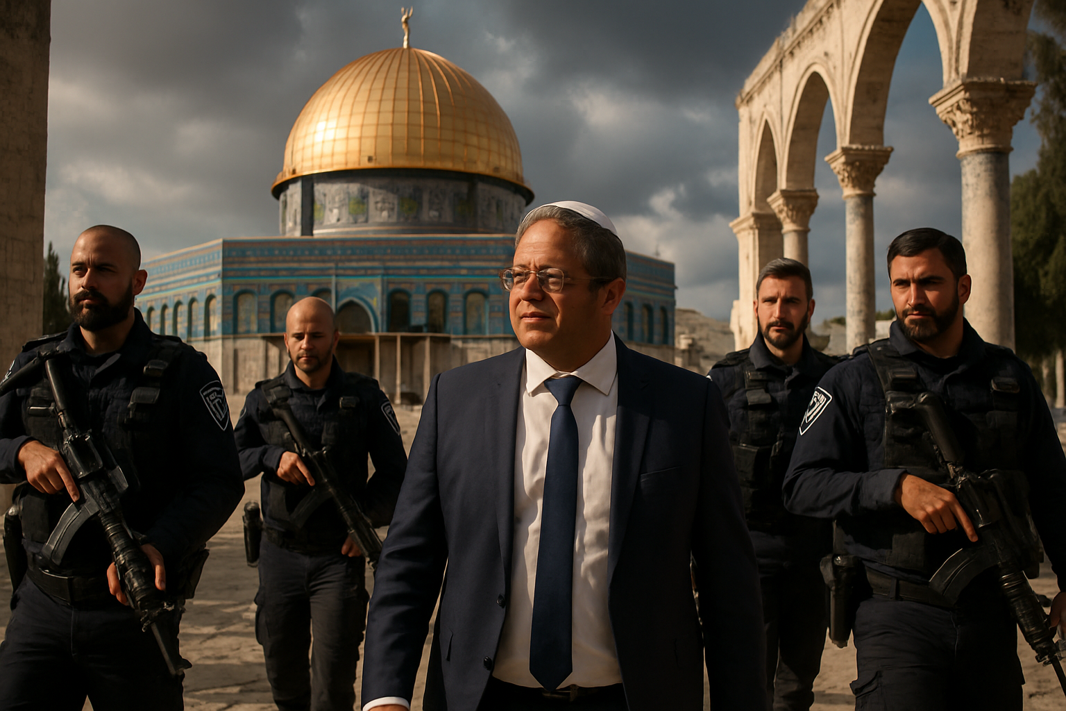 Ben-Gvir's Provocative Al-Aqsa Visit Sparks International Condemnation Amid Regional Tensions