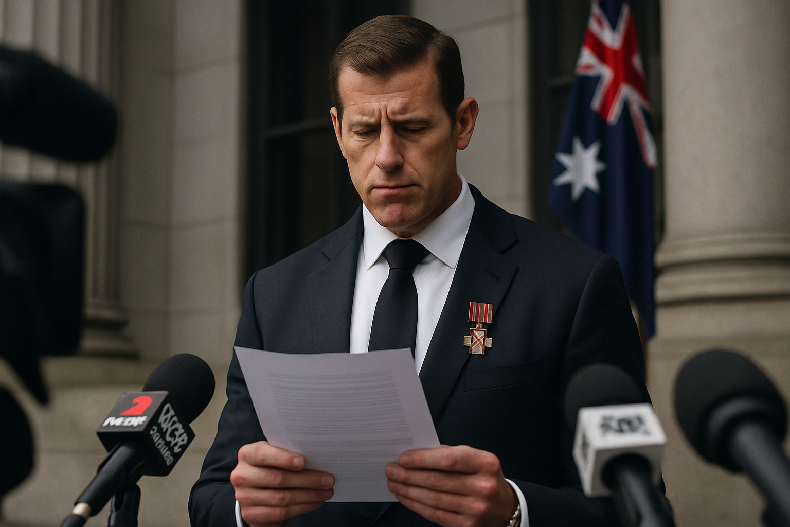 Ben Roberts-Smith Denies All War Crimes Allegations in First Statement After Prison Release on Bail