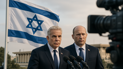 Former Israeli Prime Ministers Bennett and Lapid Form Historic Alliance to Challenge Netanyahu in 2026 Elections