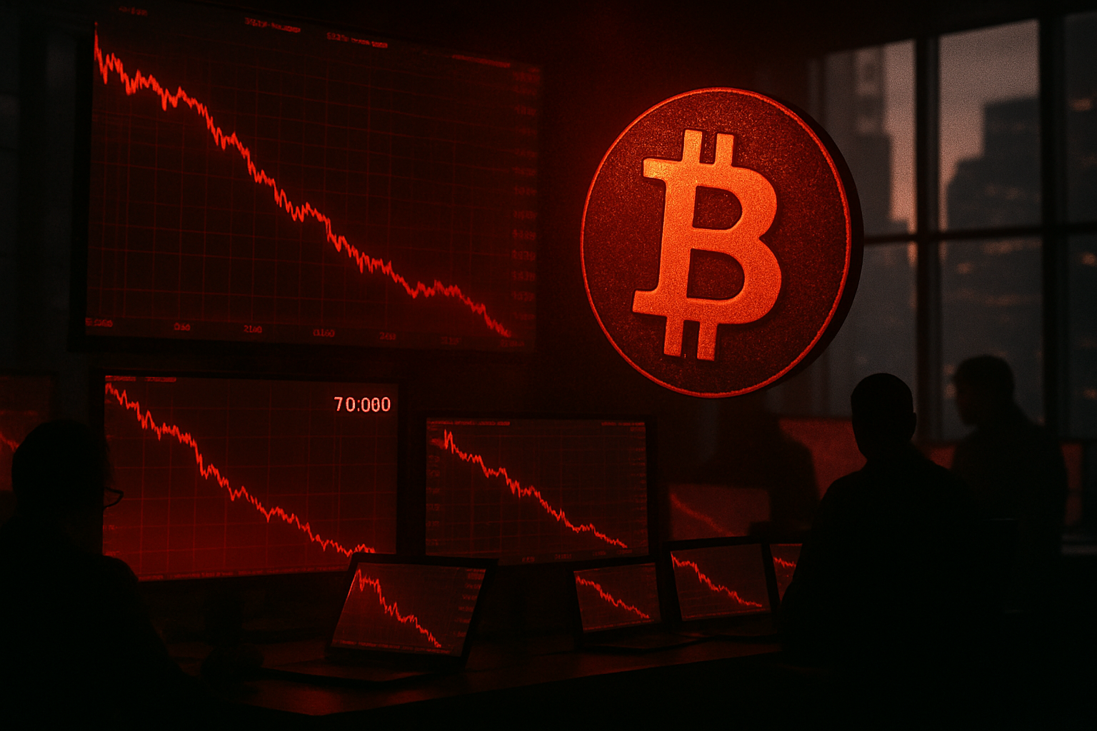 Bitcoin Crashes Below $70,000, Wiping Out Trump Election Gains Amid Fed Fears