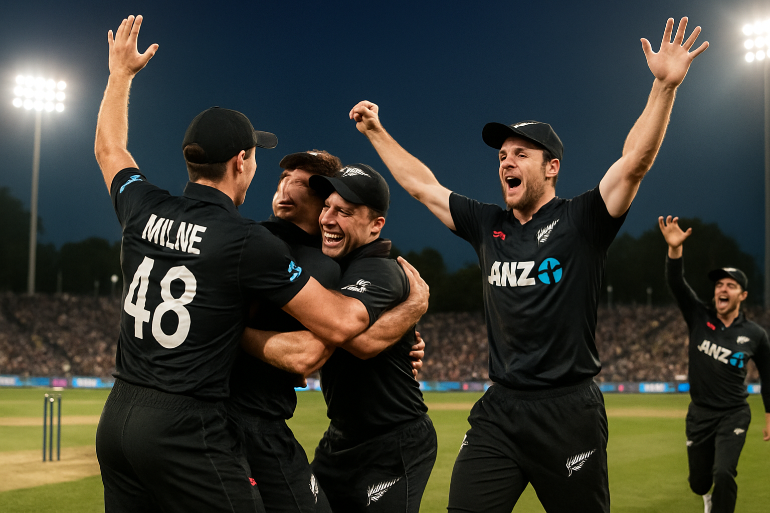 Black Caps Secure Crucial T20 Victory Over South Africa at Hamilton's Seddon Park