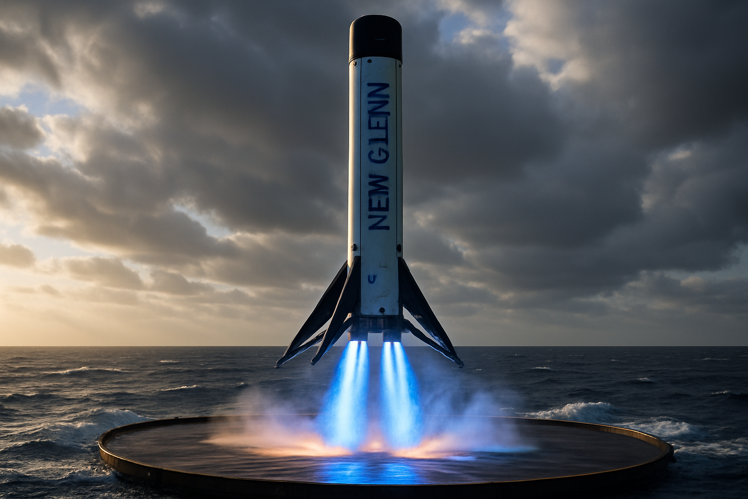 Blue Origin Achieves Historic First Landing of Reused New Glenn Rocket Booster, Challenging SpaceX Dominance
