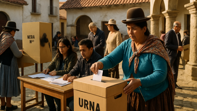 Bolivia's Election Day Begins Amid Calls for Democratic Participation Despite La Paz Arrests and Rain