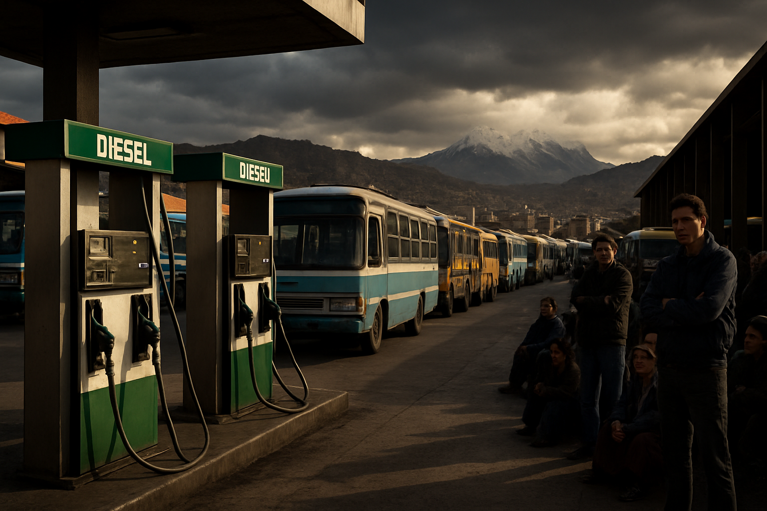 Bolivia's Transportation Crisis Deepens as Fuel Shortages Paralyze Public Transit Networks