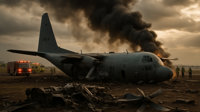 Bolivia Military Plane Crash at El Alto Airport Kills at Least 15, Scatters Banknotes Sparking Chaos