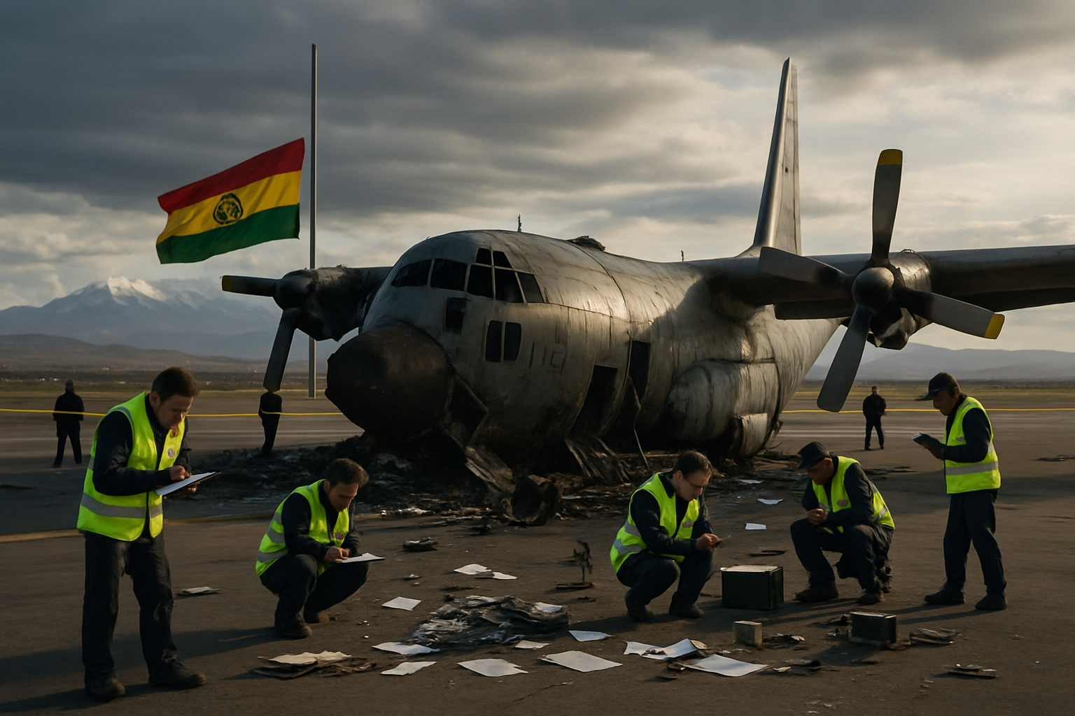 Bolivia Military Plane Crash Investigation: Search for Black Box Intensifies as Death Toll Rises to 22