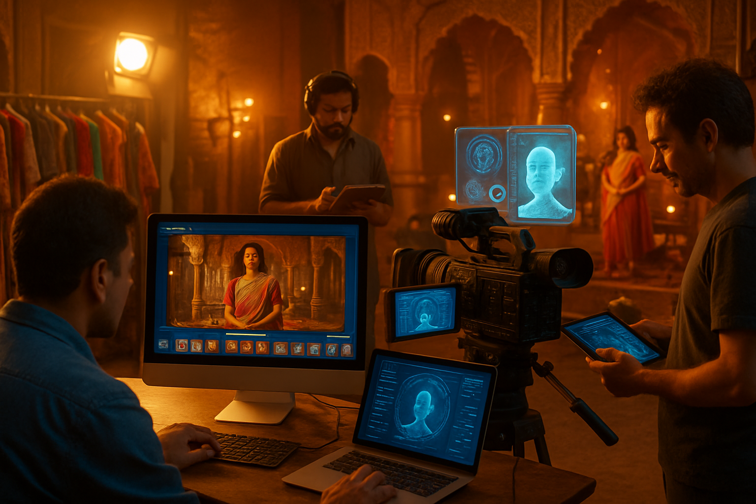 Bollywood Prepares Historic AI-Generated Film "Maharaja in Denims" for August Release