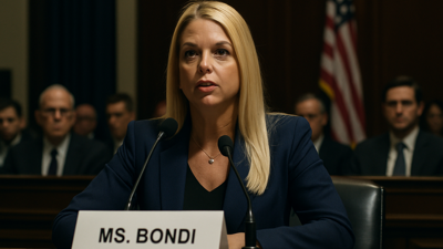 Attorney General Bondi Faces Intense Congressional Criticism Over Jeffrey Epstein Files Handling
