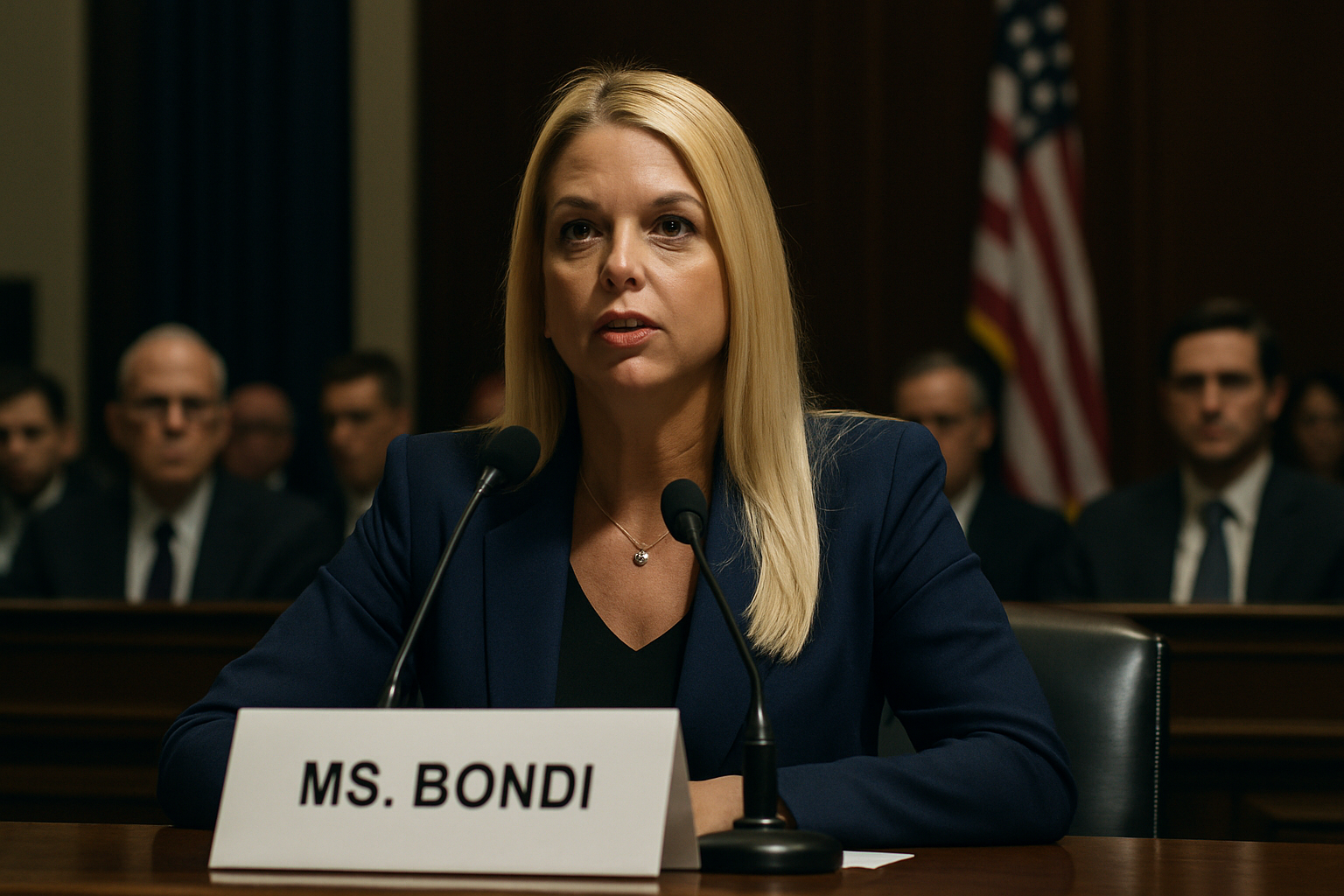Attorney General Bondi Faces Intense Congressional Criticism Over Jeffrey Epstein Files Handling