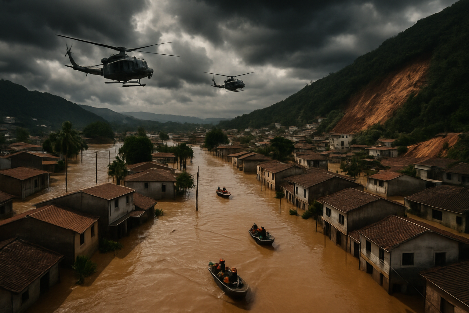 Brazil Floods Kill at Least 30 as Record Rainfall Triggers Catastrophic Landslides in Minas Gerais
