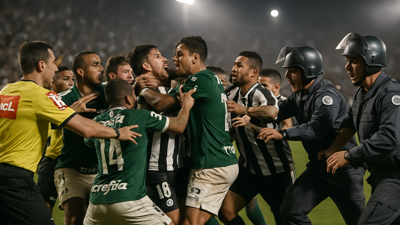 Record-Breaking Brawl in Brazilian Derby: 23 Players Expelled After Cruzeiro vs Atlético Mineiro Erupts in Violence