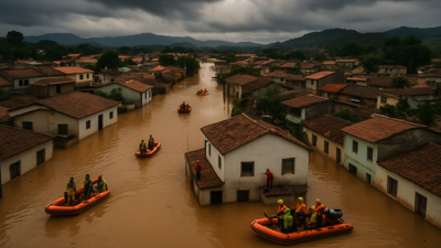 Deadly Flooding in Brazil's Minas Gerais Kills at Least 23, Dozens Missing as Record Rainfall Triggers Catastrophic Landslides