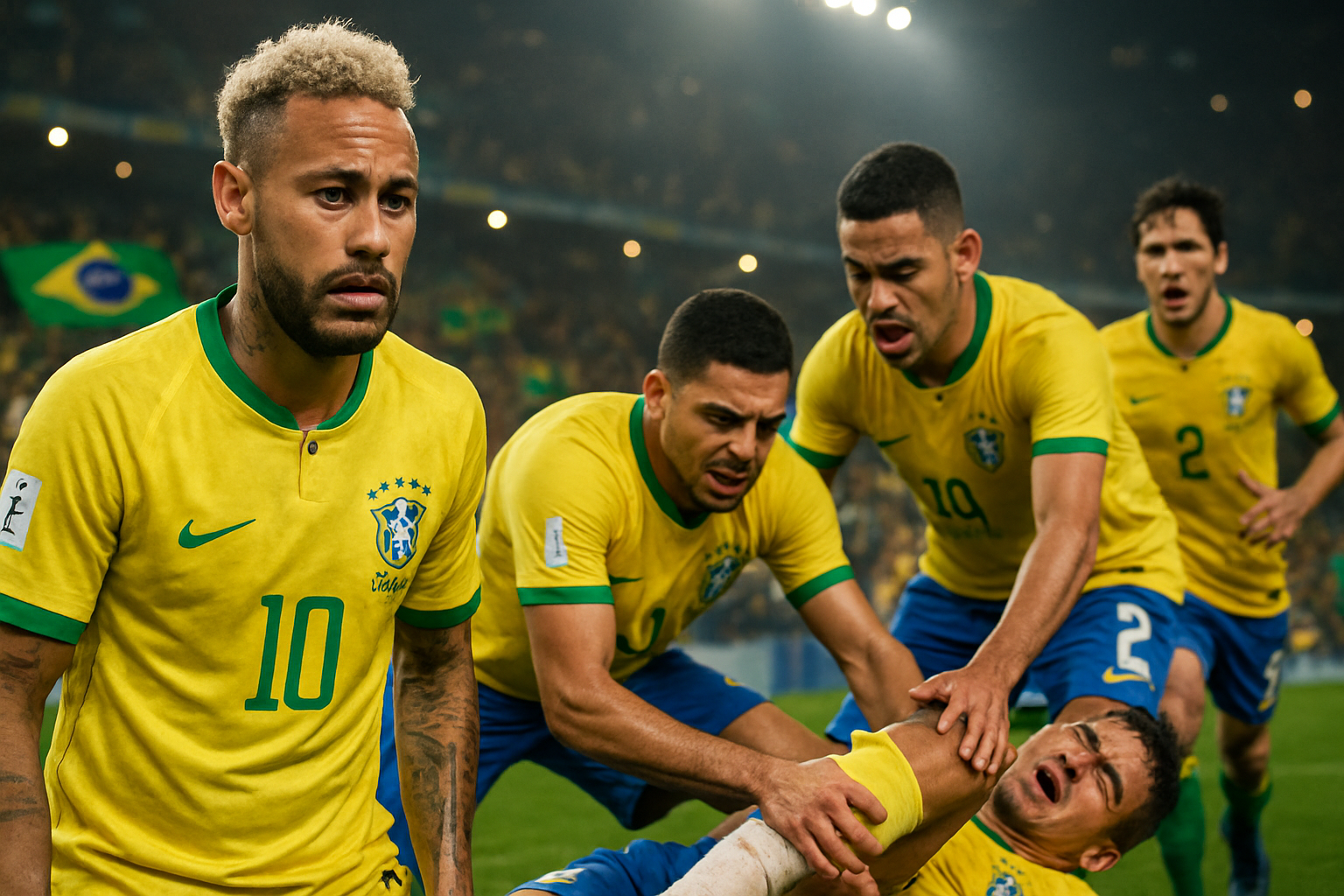 Brazilian Football Crisis Deepens as Violence Erupts and Neymar's World Cup Dreams Fade