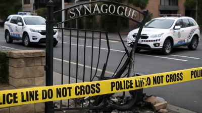 Brisbane Synagogue Gates Rammed in Targeted Attack, 32-Year-Old Man Charged