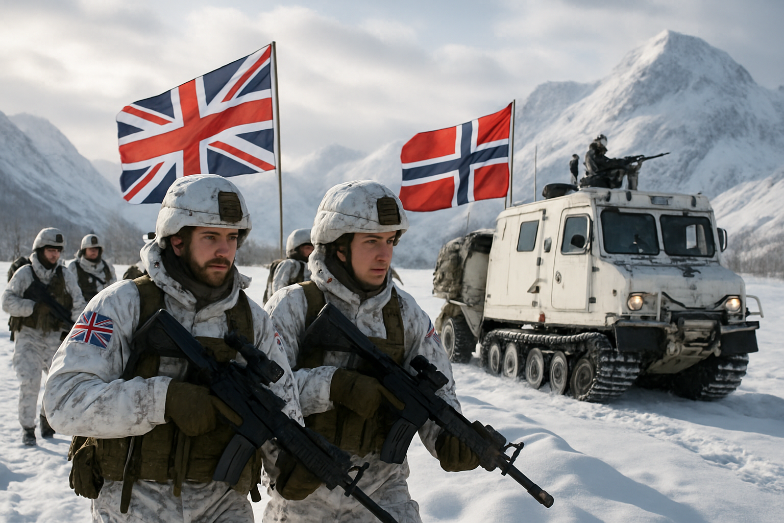 Britain Doubles Troop Presence in Norway as Arctic Security Cooperation Intensifies
