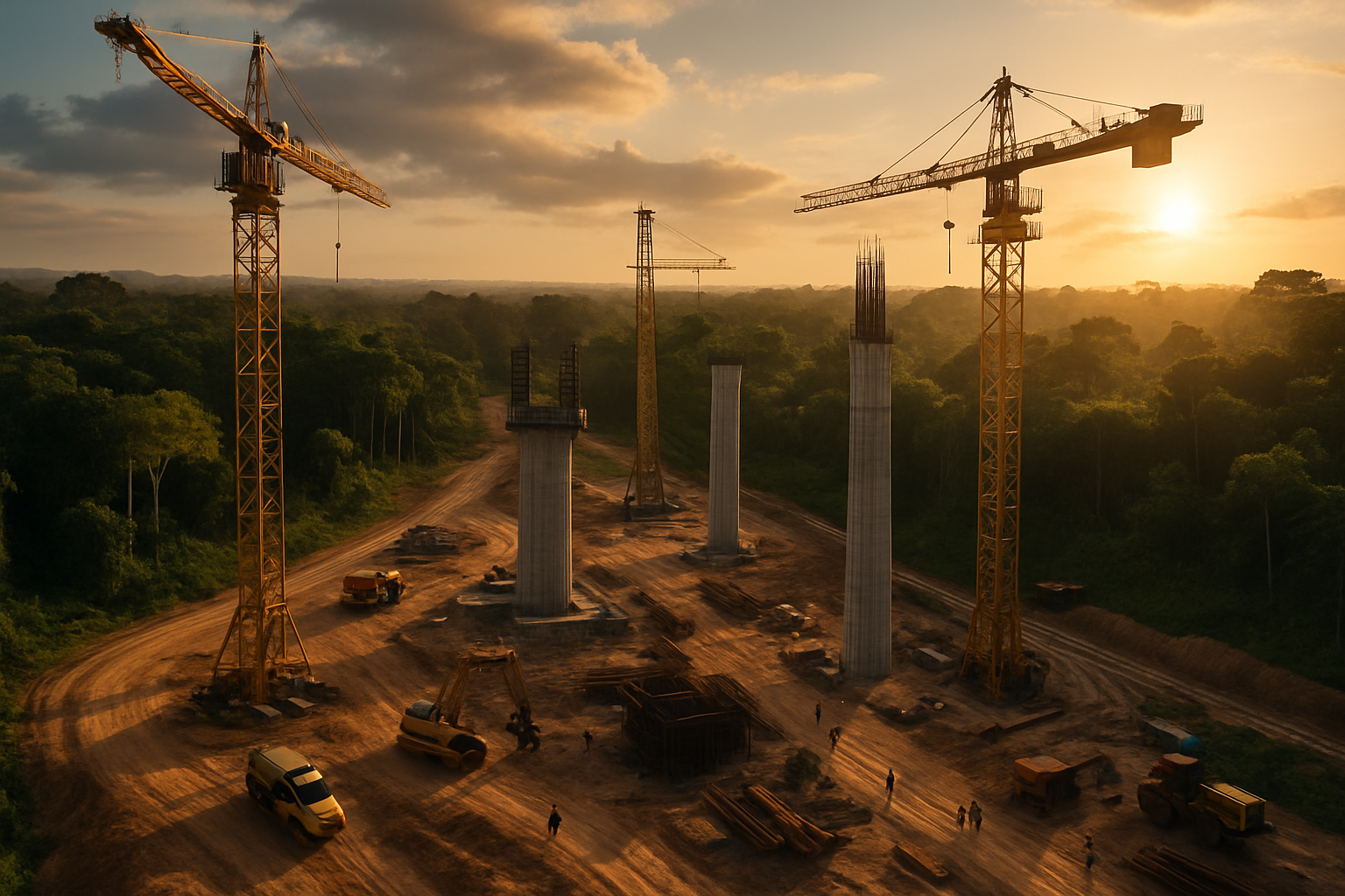 Brunei and Guyana Lead $900M Strategic Infrastructure Push Transforming Regional Energy and Transport Networks