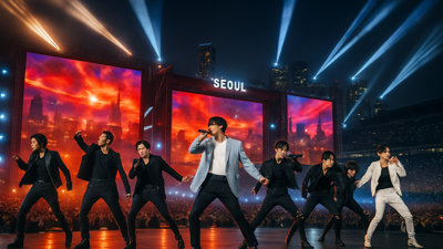 BTS Returns with Historic Comeback After Four-Year Hiatus, Igniting Global Fan Frenzy in Seoul