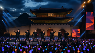 BTS Shuts Down Central Seoul for Historic Comeback Concert at Gwanghwamun Square