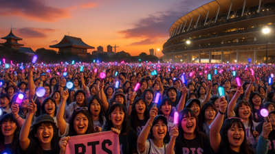 BTS Tokyo Concert Draws Massive Crowds as Historic Global Tour Kicks Off