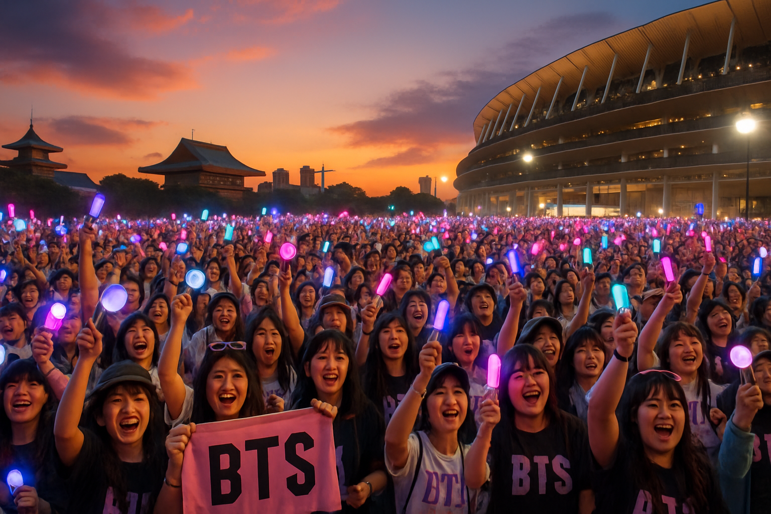 BTS Tokyo Concert Draws Massive Crowds as Historic Global Tour Kicks Off