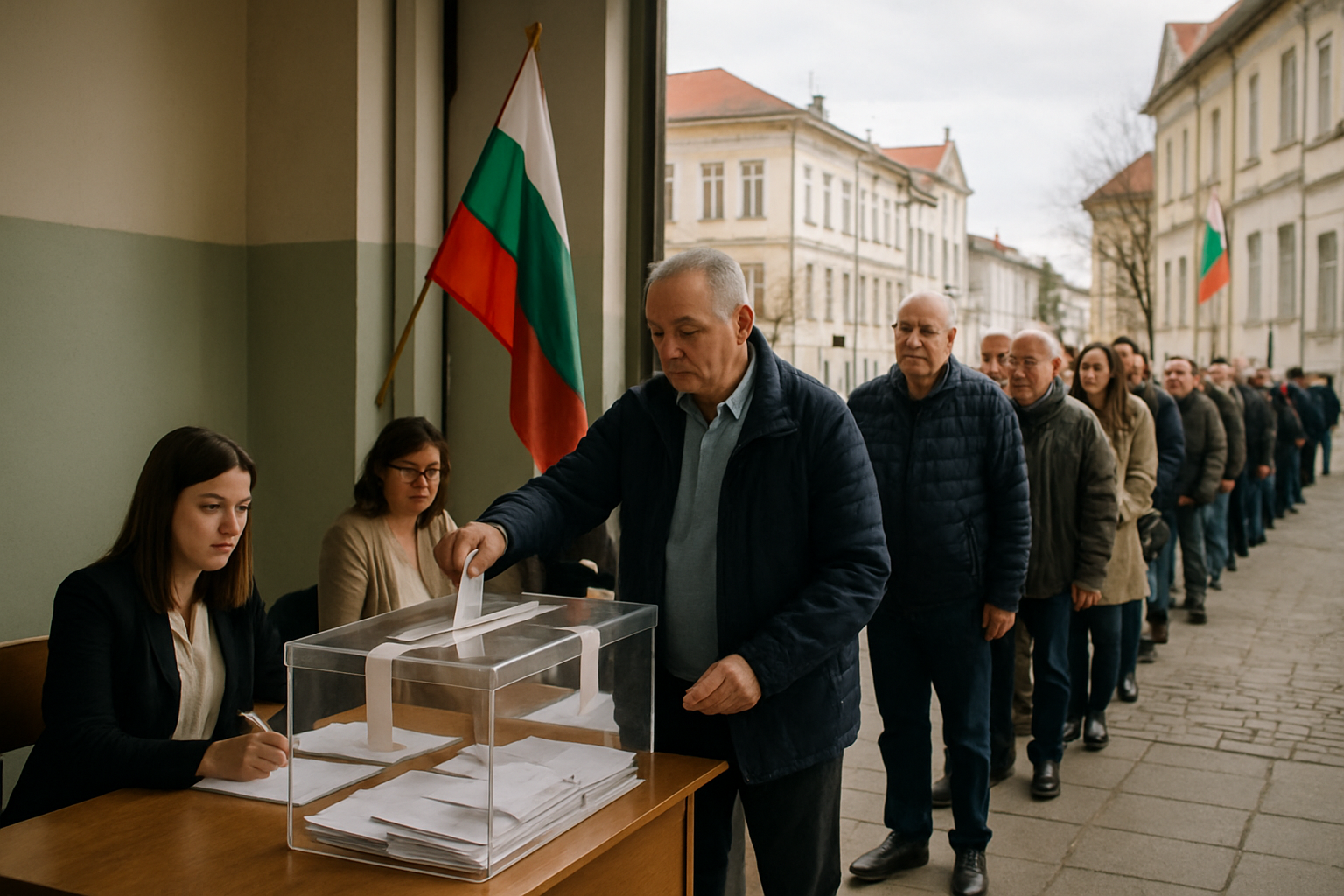 Bulgaria's Eighth Election in Five Years: Pro-Russian Candidate Radev Leads as Nation Seeks End to Political Crisis