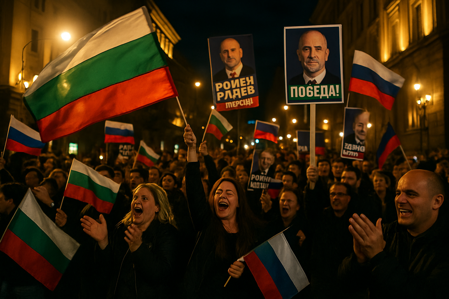 Bulgaria's Former President Radev Claims Decisive Victory in Historic Elections, Ending Years of Political Crisis