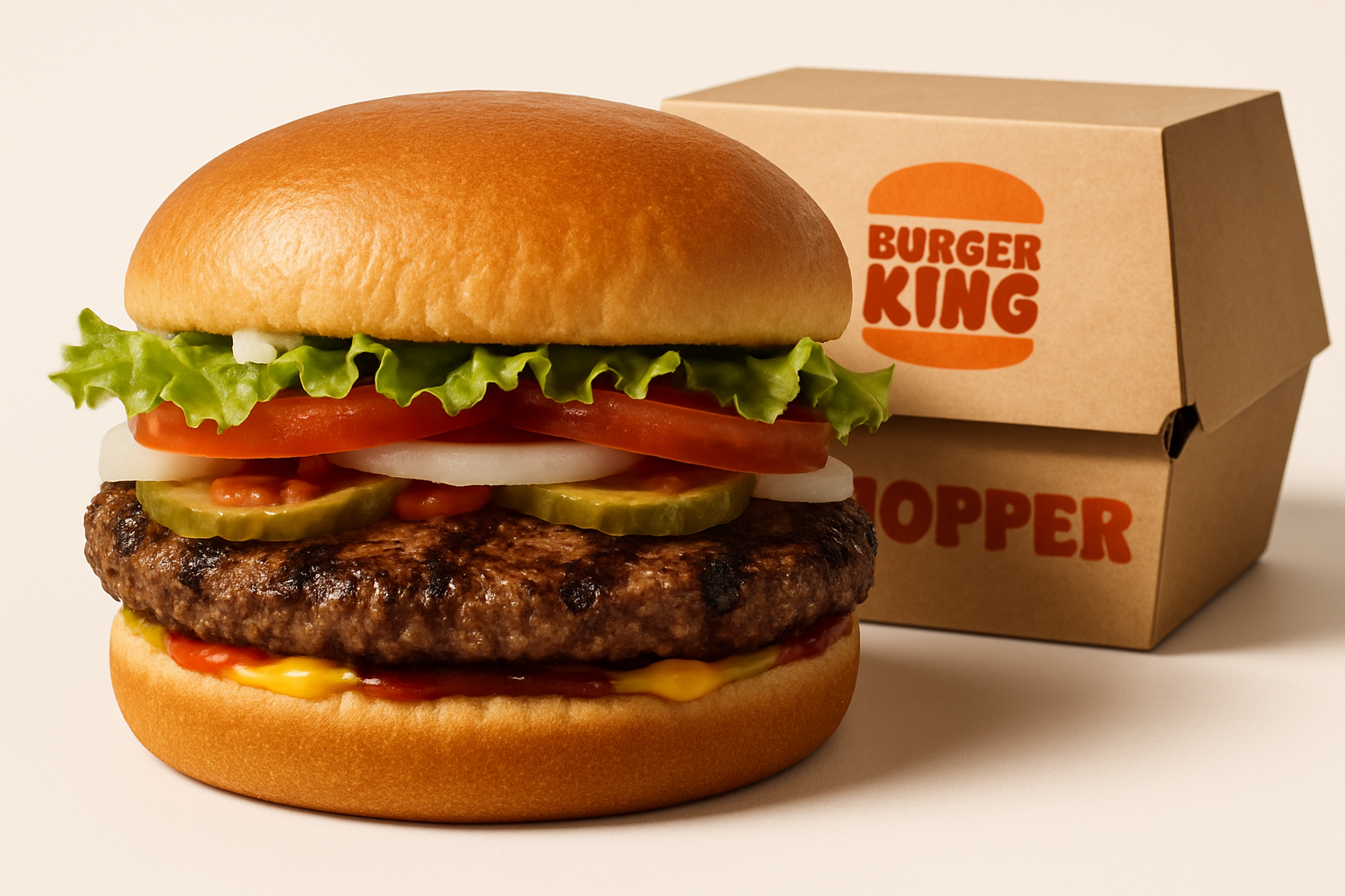 Burger King Unveils Major Whopper Redesign After Decade of Customer Complaints