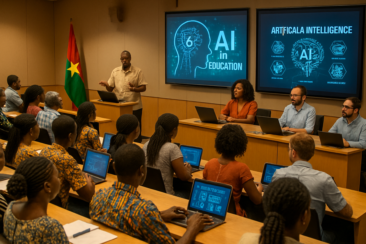 Burkina Faso Pioneers AI Education Revolution with ESTA's Historic 72-Hour Engineering Forum
