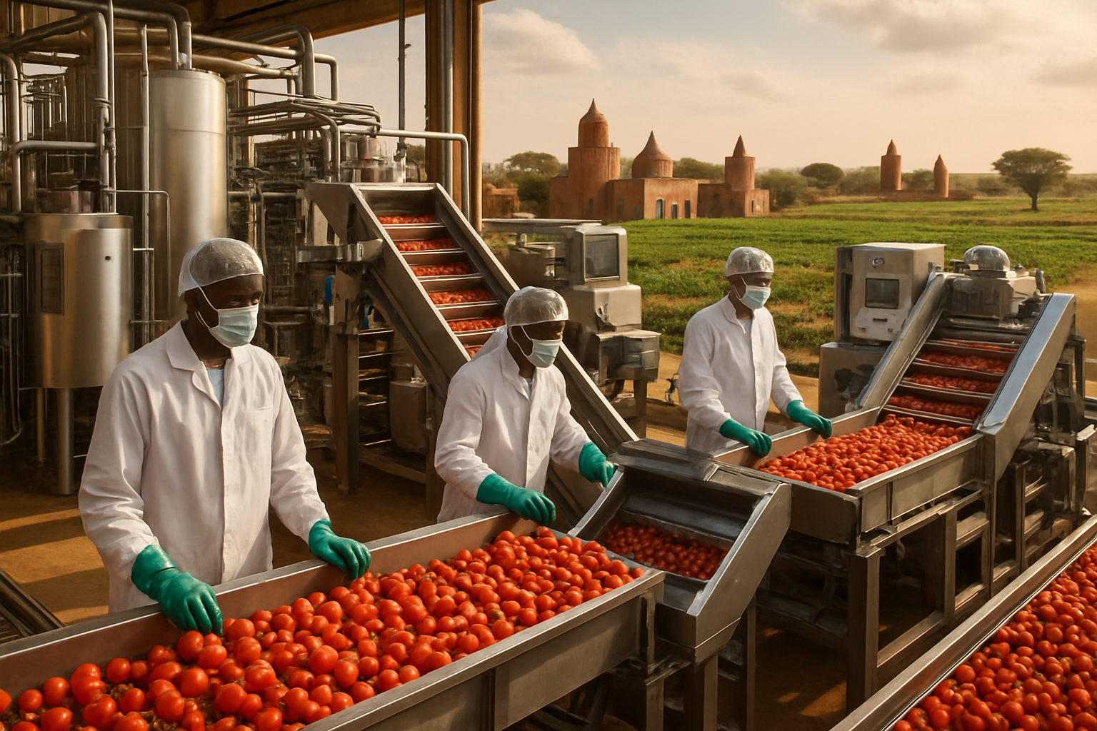 Burkina Faso's Agricultural Renaissance: Tomato Processing Facilities Drive Food Security Revolution