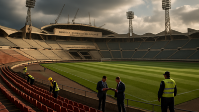 Algeria's July 5 Stadium Undergoes Final Preparations for Historic CAF Confederation Cup Final