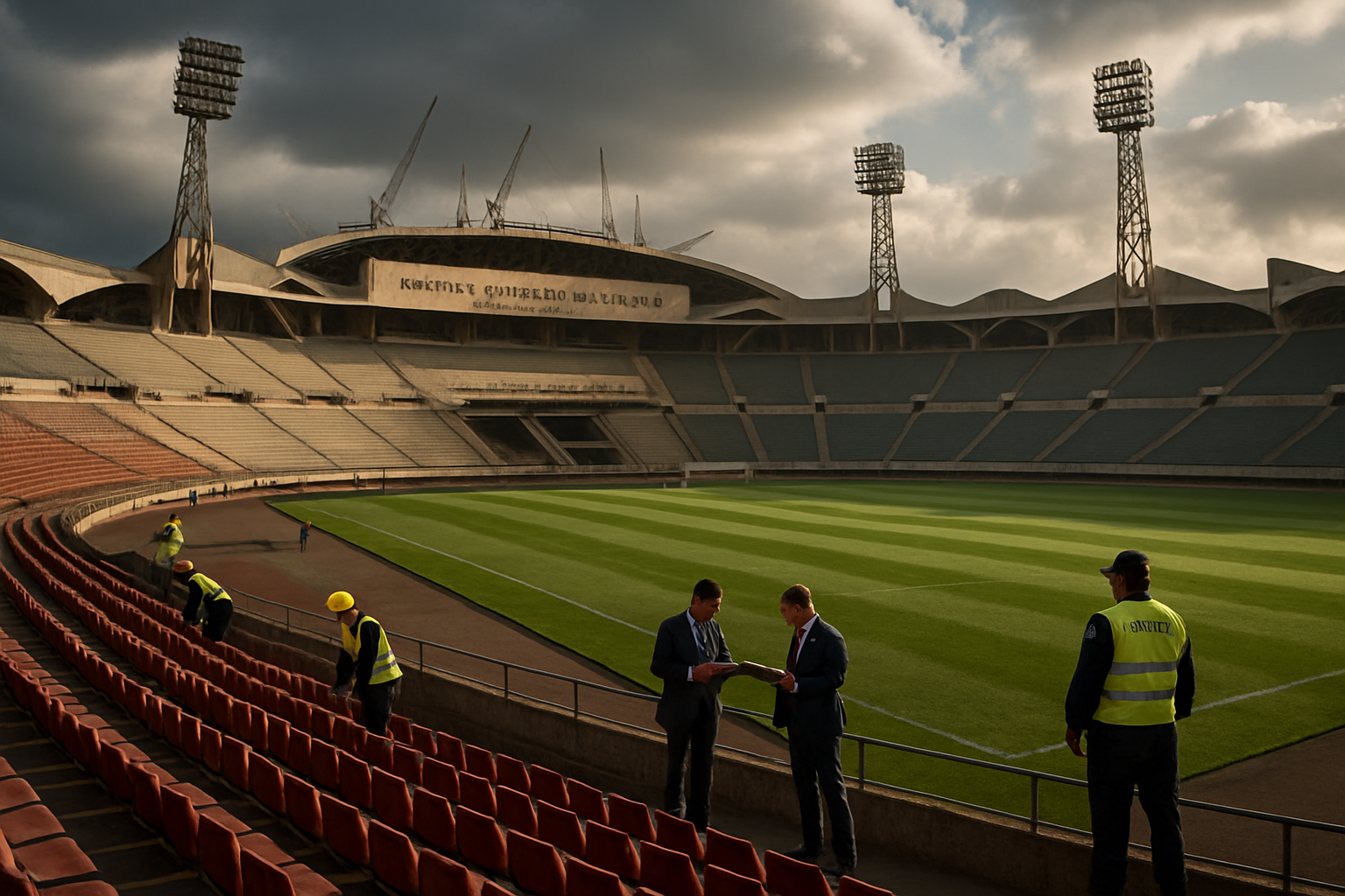 Algeria's July 5 Stadium Undergoes Final Preparations for Historic CAF Confederation Cup Final