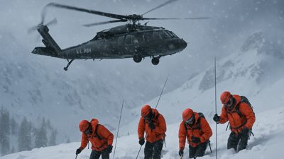 California Avalanche Recovery Complete: Bodies of All Nine Backcountry Skiers Retrieved After Multi-Day Operation