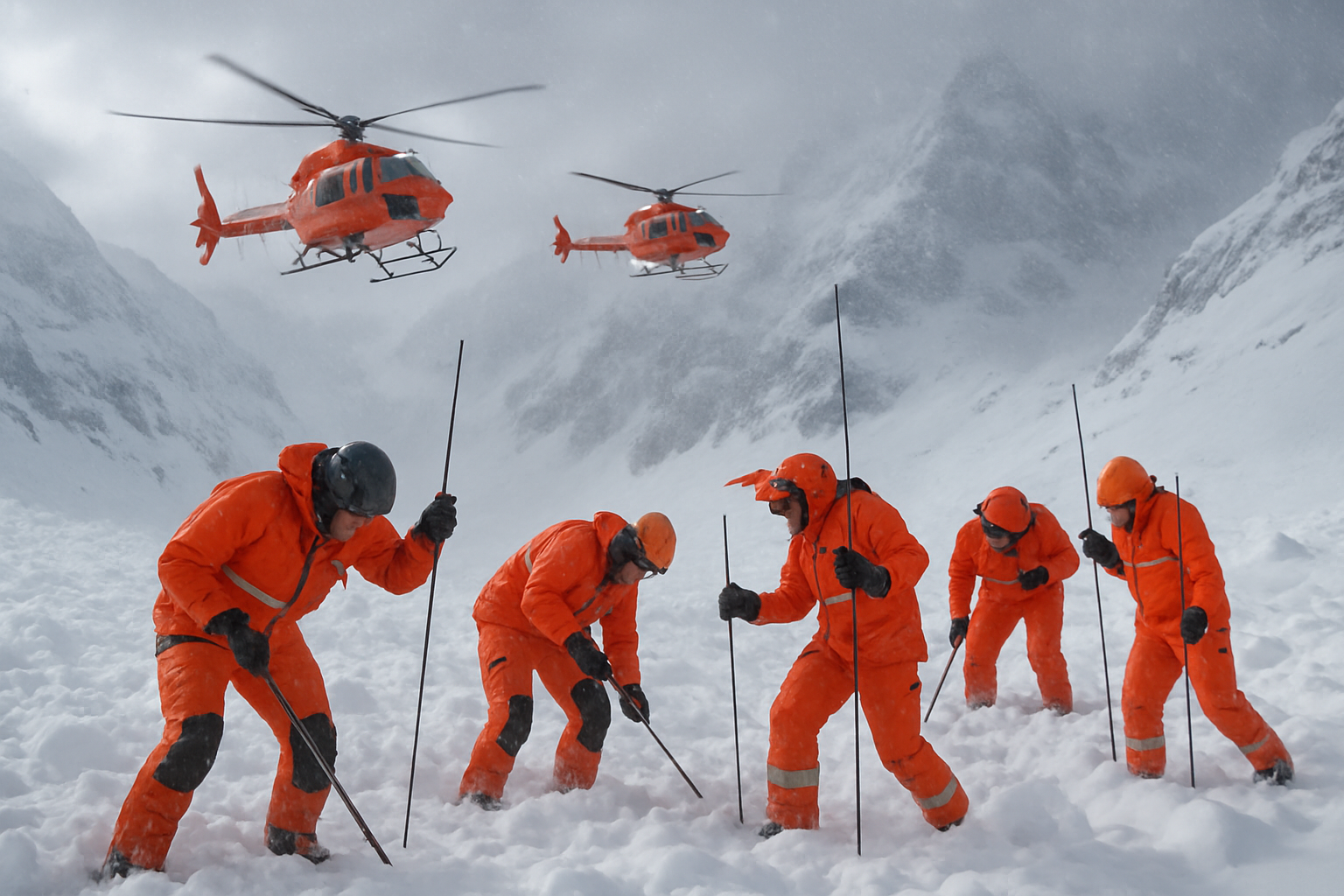 16 Backcountry Skiers Caught in Massive California Avalanche as Search Continues for 10 Missing