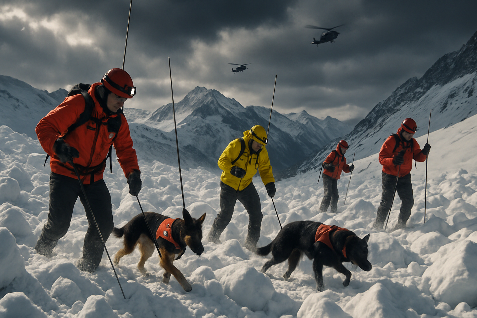 Massive California Avalanche Leaves 10 Skiers Missing as Rescue Teams Battle Extreme Winter Conditions
