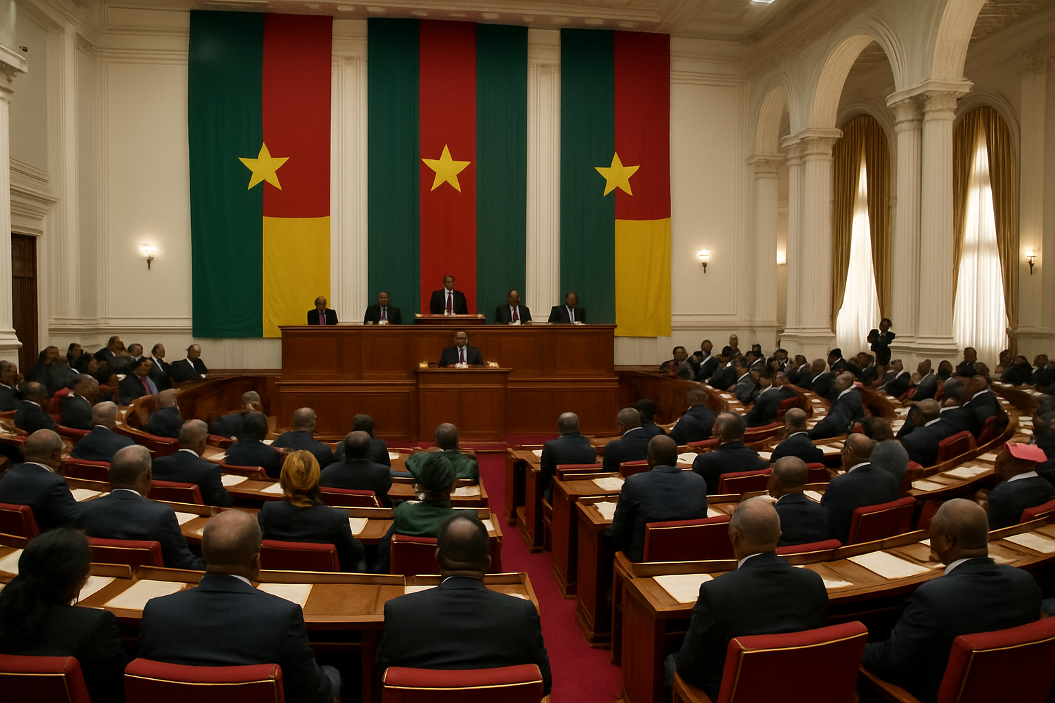 End of an Era: Theodore Datouo Becomes Cameroon Parliament Speaker After 34 Years of Cavaye Yeguie Djibril