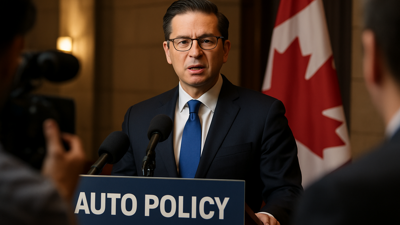 Poilievre Unveils Bold Auto Strategy as Canada Positions Itself as Alternative Oil Supplier to US Market