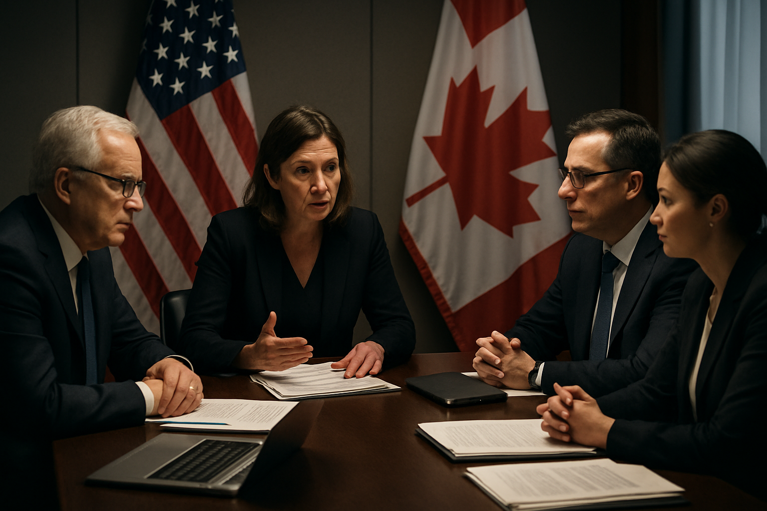 Trump Administration Maintains Tariff Stance as US-Canada Trade Talks Resume in Washington