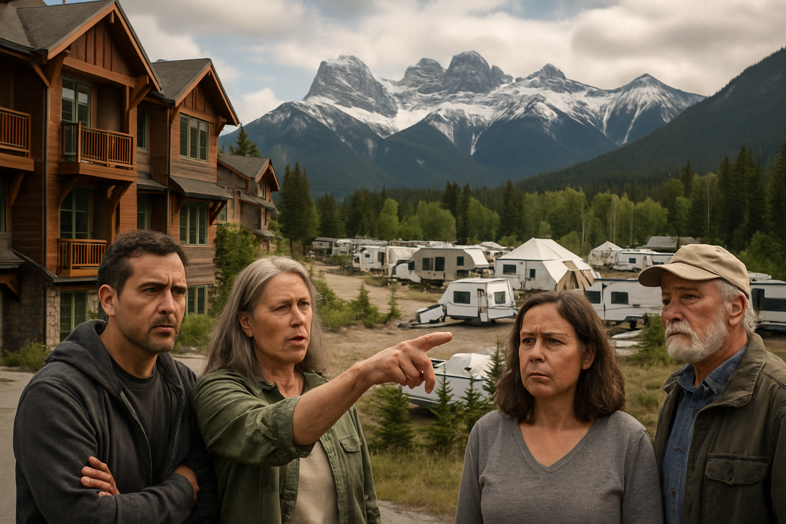 Canmore 'Glampsite' Plans Spark Community Tensions as Global Tourism Development Pressures Mount