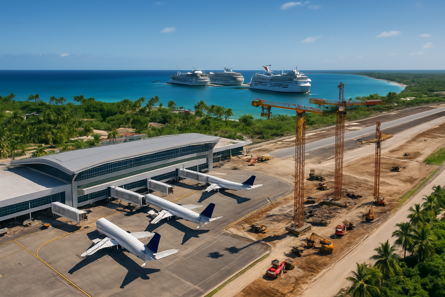 Caribbean Regional Development Surge: $6.8M Airport Upgrades and Animation Festival Signal Major Infrastructure Renaissance
