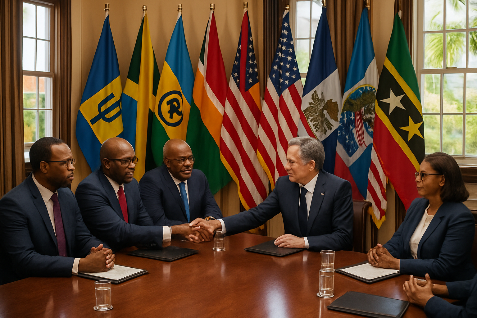 Rubio Meets CARICOM Leaders in Historic St. Kitts Summit Amid Caribbean Security Crisis