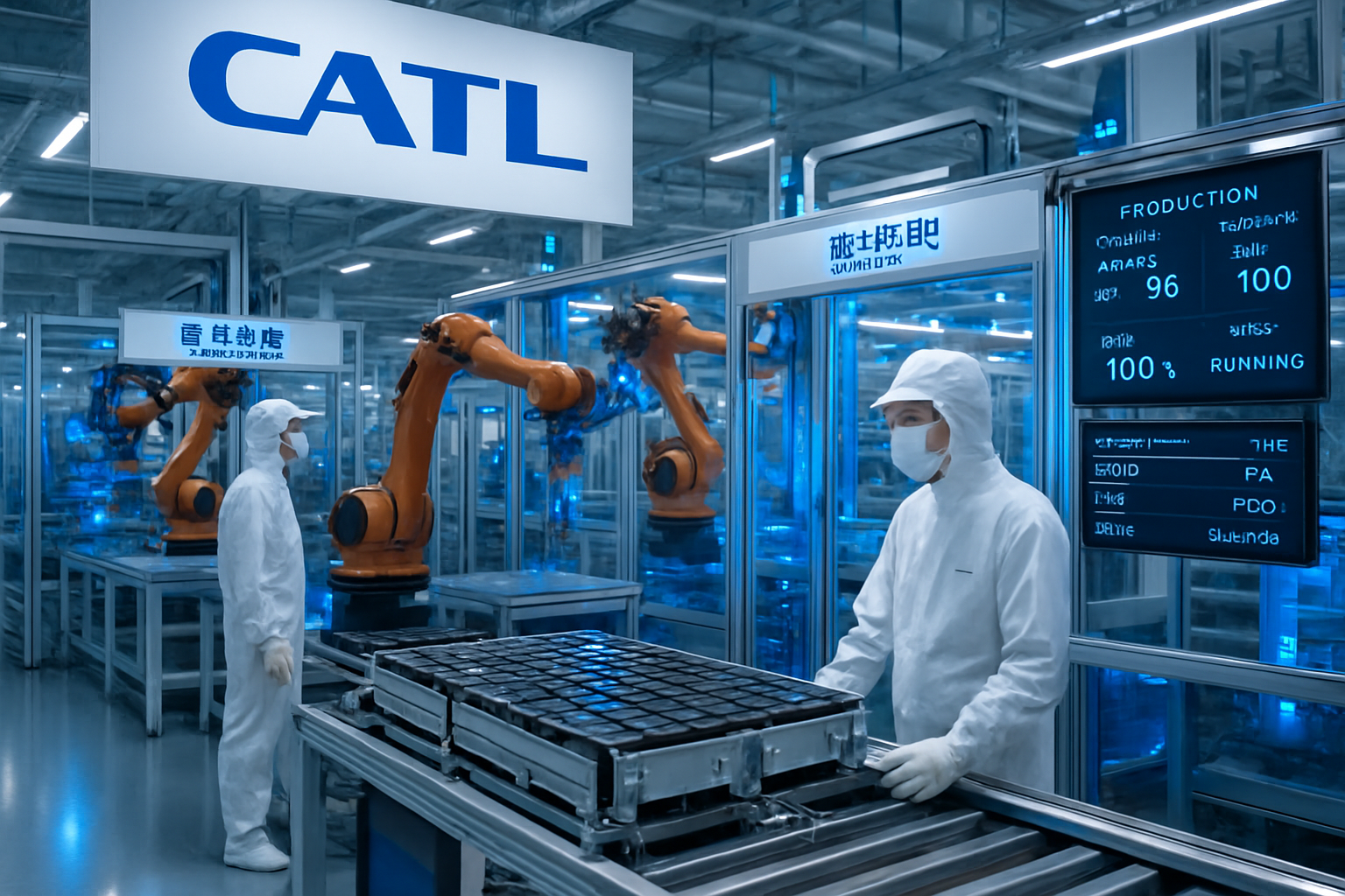 CATL's 42% Profit Surge Solidifies China's Electric Vehicle Battery Dominance