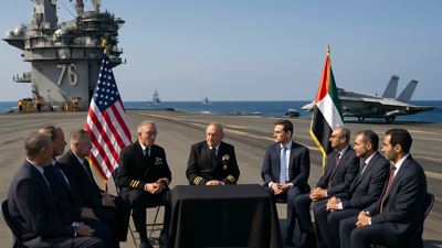 High-Stakes Naval Diplomacy: CENTCOM Commander Visits USS Abraham Lincoln Amid Regional Tensions